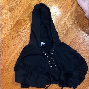 Fashion Nova crop top hoodie
